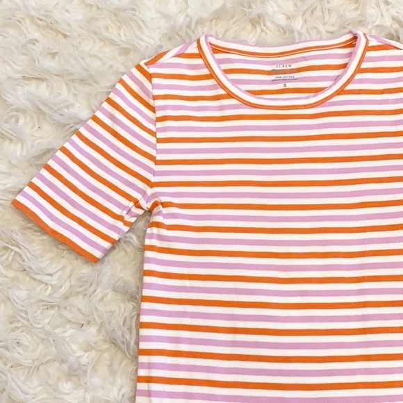 J. Crew perfect fit striped cotton t-shirt - Picture 4 of 5